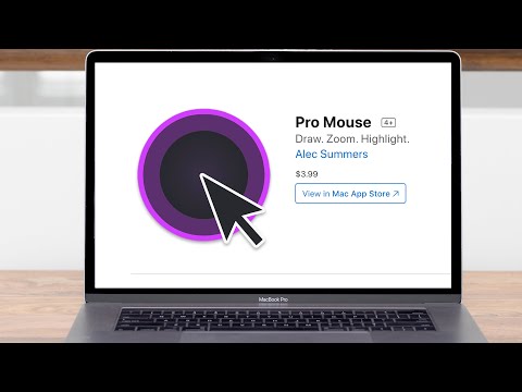 How to show Mouse Highlights on your screen recording videos with Pro Mouse for Mac OS
