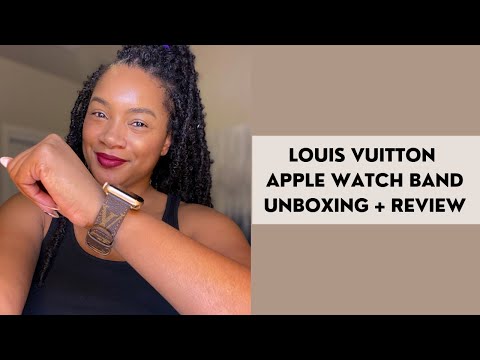 Repurposed Louis Vuitton Apple Watch Band - The Molly Grace