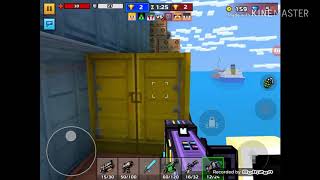 My Best Gameplay 1 Vs 3 In Team Strike Cargo Ship Pixel Gun 3D
