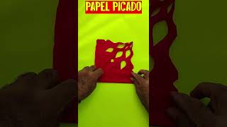 ¿Cómo hacer papel picado a mano?