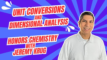 Making Unit Conversions with Dimensional Analysis | Factor-Label Method