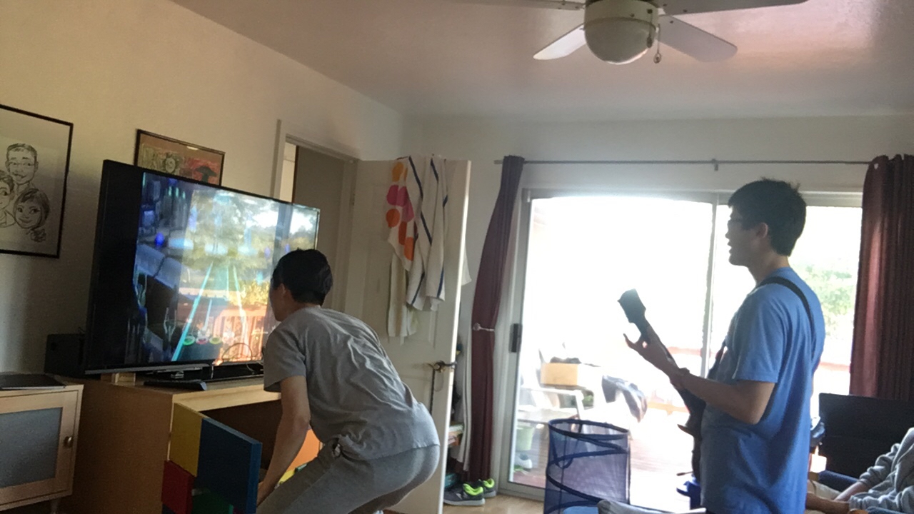 The boys are playing Whii - Streamed live on Mar 25, 2017