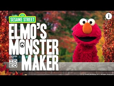 Elmo's Monster Maker - Best App For Kids - iPhone/iPad/iPod Touch