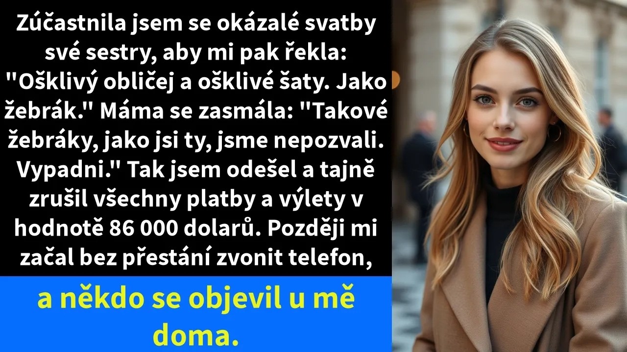 Den před svatbou mé sestry mi matka volala, aby mi řekla, že už nejsem jejich dcera. Že jsem pro ně špína. O tři roky později, když o mně psal Forbes a děti byly v bezpečí, se mi ozvala znovu....