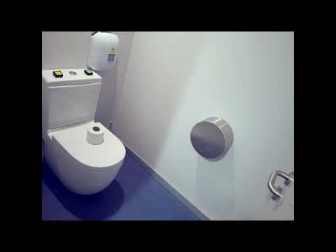 Cisterna de un WC, goteo agua - efecto de sonido
