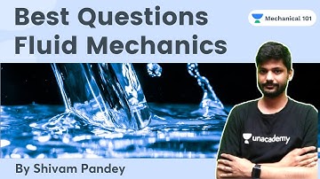 Best Questions Fluid Mechanics | SSC JE | Shivam Pandey