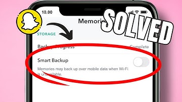 HOW TO DISABLE SMART BACKUP ON SNAPCHAT