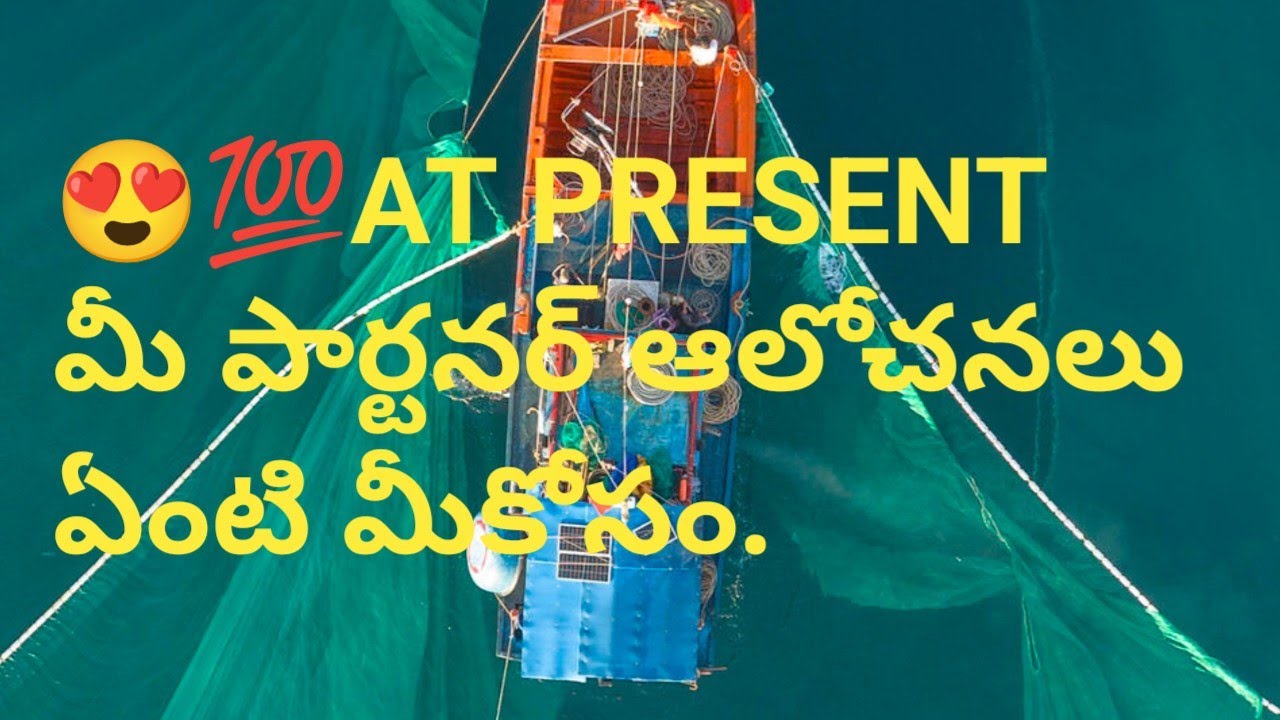 😍💯AT PRESENT మీ పార్టనర్ ఆలోచనలు ఏంటి మీకోసం.