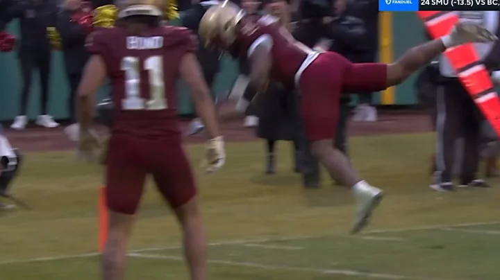 #24 SMU vs Boston College 2023 Fenway Bowl Highlights 12 28 2023