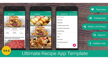 Ultimate Recipe App Template | Codecanyon Scripts and Snippets