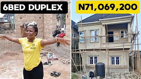 Quantity of Materials, Price of materials, Cost of Labour for Building 6Bed Duplex in Nigeria 2025