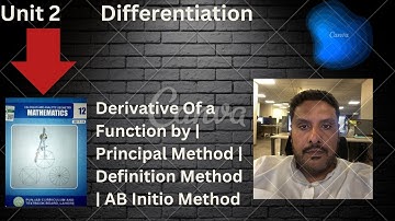 FSC Mathematics Part 2 || Chapter 2 Differentiation  || Exercise 2.1 Solutions