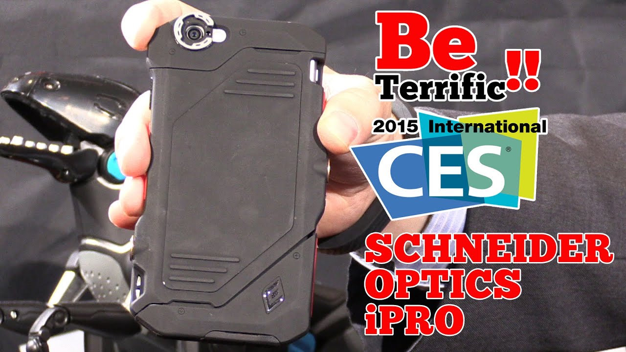 CES 2015: Schneider Optics iPro Lens System