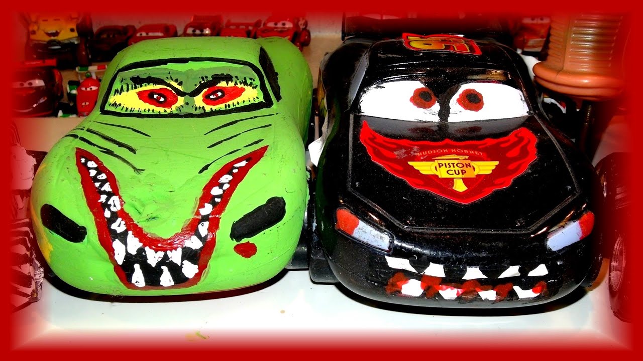 Pixar Cars World Grand Prix Racers With The Race Cars Launcher With Lightning Mcqueen And Rip Youtube