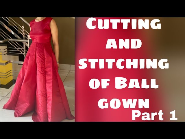 25-3 Slender ball gown with back slit – sistermagpatterns