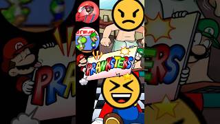 Mario and Luigi PRANK WAR gets MESSY 🍰 (Nintendrawer) #shorts #mario #funny