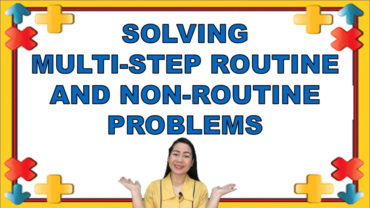 routine problem solving in mathematics