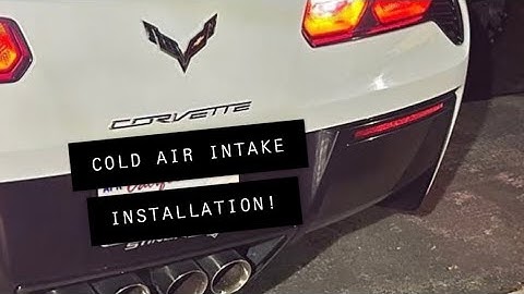 C7 Corvette Cold Air Intake Installation. (Quick and Easy Tutorial)