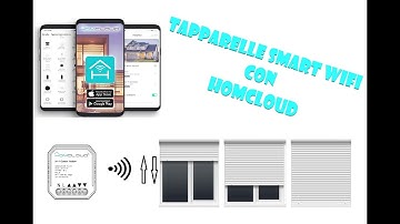 CONTROLLO TAPPARELLE CON HOMCLOUD WIFI (INSTALLAZIONE)