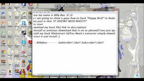 Flappy Bird Hack ( Android no root)!