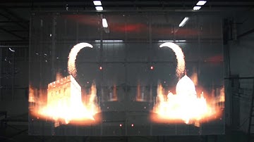 Huasun Transparent LED Display Glass Video Wall ---Trans eyes