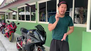 พูดยาก Honda CBR 650R และF 3คัน