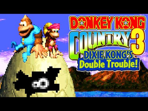 Donkey Kong Country 3: Dixie Kong's Double Trouble! - Full Game - No Damage 103% Walkthrough