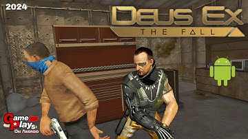 Deus Ex: The Fall Android Gameplay 2024. Panama City Part 3