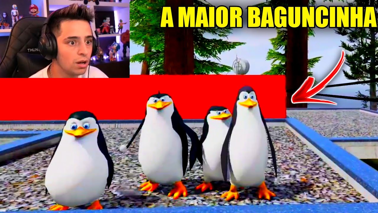 OS PINGUINS DA BAGUNCINHA !!!