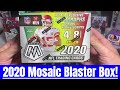 2020 Mosaic Football Blaster Box! $20 In Store If You Can Find Them! Amazing NFL Parallels!