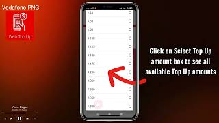 How to Top Up Vodafone PNG Mobile Online | Vodafone PNG Web Top Up screenshot 2