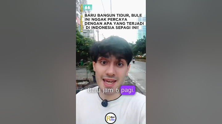 Baru Bangun Tidur, Bule Ini Nggak Percaya Dengan Apa Yang Terjadi Di Indonesia Sepagi Ini! #reaction