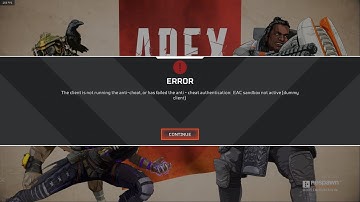 Apex Legends Easy Anti Cheat (EAC) Timeout/Not Running Error Fix/Repair