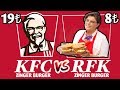KFC Zinger Burger (Challenge) Meydan Okuması | Evde Daha Ucuz ve Hızlı Zinger Burger Tarifi