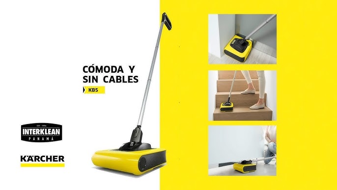 Merece la pena una escoba eléctrica? Ponemos a prueba la KB 5 de Karcher