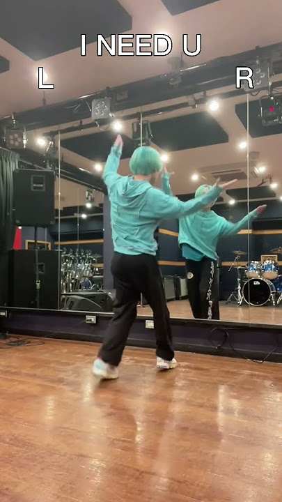 BTS I NEED U Mirrored Dance Tutorial @BTS #bts #Ineedu #btsshorts