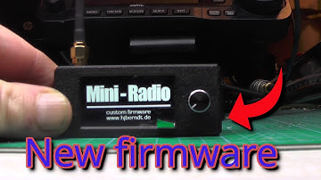 I updated this radio and it now does this