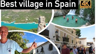 Guadalest (Alicante) Walking Tour | El Castell de Guadalest & Algar Waterfalls 4K