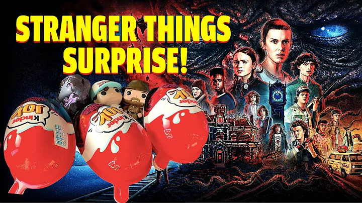 Kinder Joy Surprise Toys UNBOXING! Funko Pop x Stranger Things Edition! (4K)