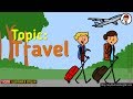 Illustrated conversations  topic 4  travel  elementary level