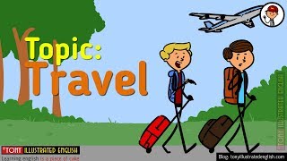 Illustrated Conversations | Topic 4 - Travel | Elementary Level 