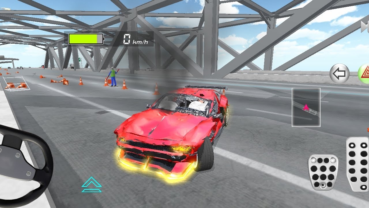 We Crashed a New Electric Car at High Speed! 🚗 | GAMEPLAY 💥-3D DRIVING CLASS ANDROID-2026 CAR GAME