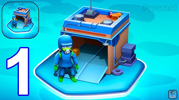 War at Sea - Idle Strategy - Gameplay Walkthrough Part 1 Tutorial Army Sea Commander (iOS,Android)