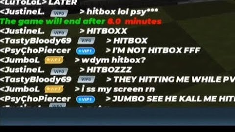 Imagine Calling Me Hitbox User 😑