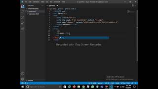 How to generate boilerplate  of html code in vscode