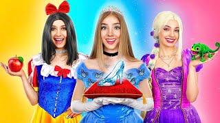 ¡Nos Convertimos en Princesas Disney! Traicioné a las Princesas por el Príncipe