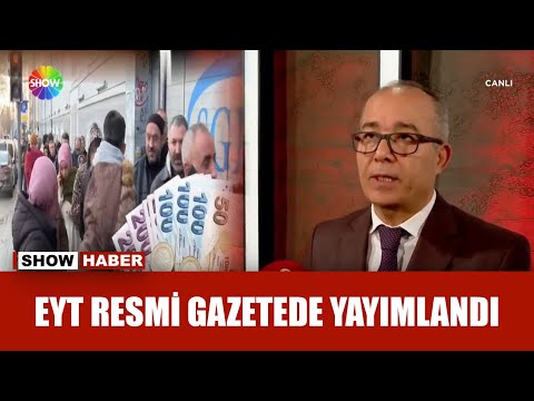 EYT kanunu Resmi Gazete'de yayımlandı