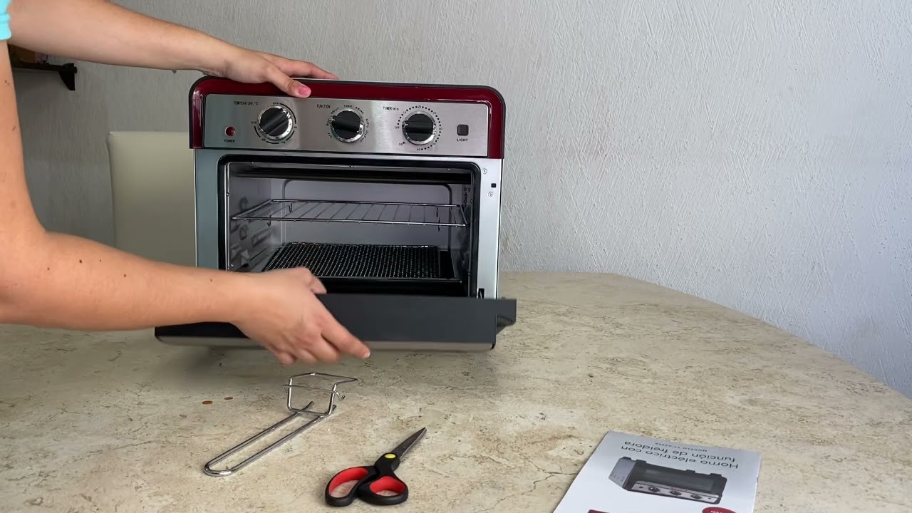 Horno Eléctrico y Freidora de Aire Max Kalorik 24.5 Litros | Coppel