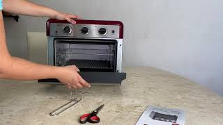 Horno electrico /freidora de Aire Exclusiva de Coppel / Modelo TY-A240A -  YouTube