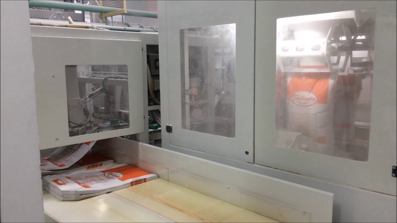 Ilersac R Automatic Carousel Bagger – Open Mouth Bags - YouTube
